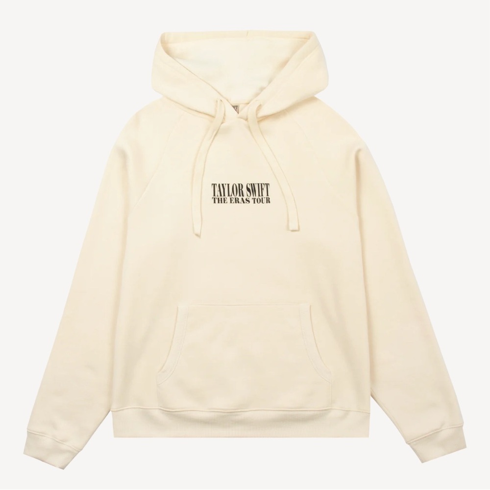 Taylor Swift The Eras Tour Cream Hoodie